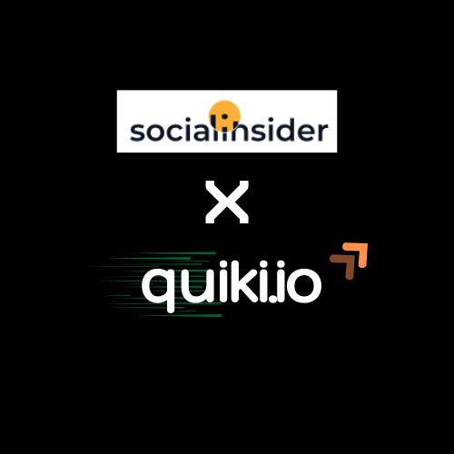 Quiki × Socialinsider: Benchmarks + Content Intelligence (Better Together)