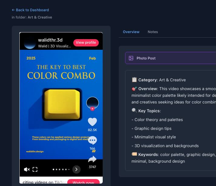 New feature alert! Tiktok photo carousel support!